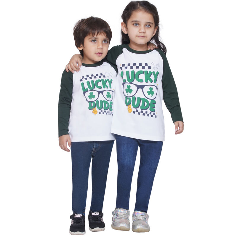 Luck Dude Kids Raglan T-shirt